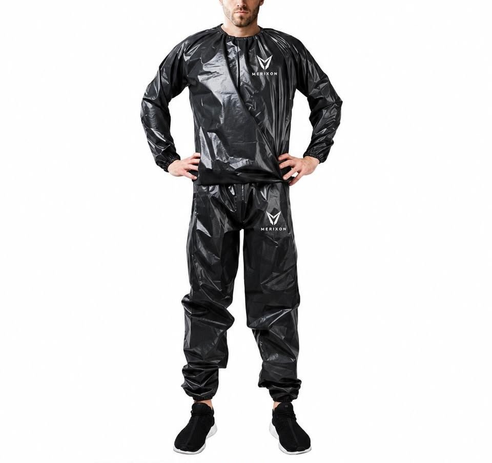 Black Windbreaker-Style Tracksuit